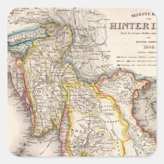 東南アジア スクエアシール (正面)