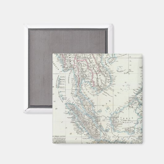 東南アジア マグネット (正面/裏面)