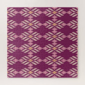 東南アジア：レトロアボリジナル模様 ジグソーパズル (横)