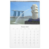 東南アジア(場所あり) 2025 カレンダー (1月 2026)