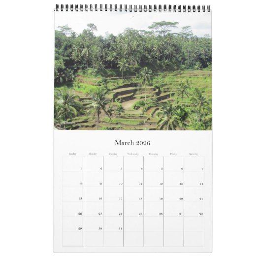 東南アジア(場所あり) 2025 カレンダー (3月 2026)