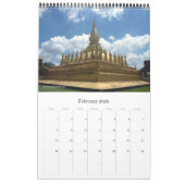 東南アジア(場所あり) 2025 カレンダー (2月 2026)