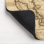 東南アジア| 1687年の旧式な地図 マウスパッド (コーナー)