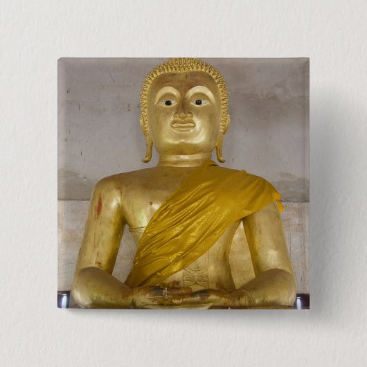 東南タイ、甲サムイ島2 缶バッジ (正面)