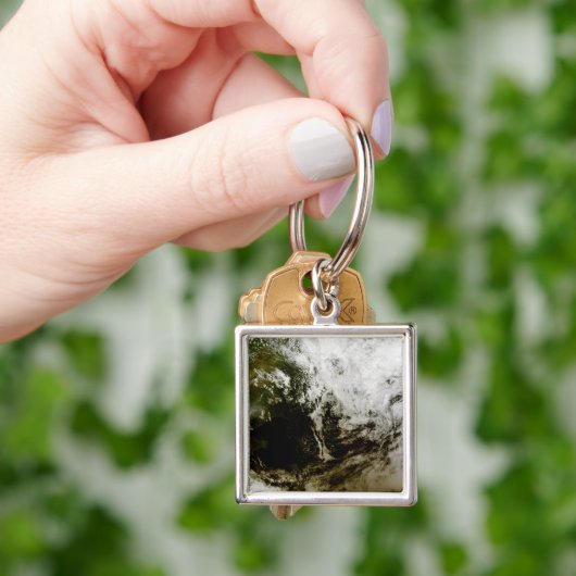 東南太陽のアジアの金食 キーホルダー (手)