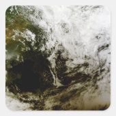 東南太陽のアジアの金食 スクエアシール (正面)