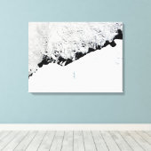 東南極A:午前1/2s王侯オラフ海岸 キャンバスプリント (インサイチュ (ウッドフロア))