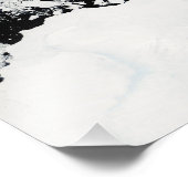 東南極A：午前1/2s王侯オラフ海岸 フォトプリント (角)