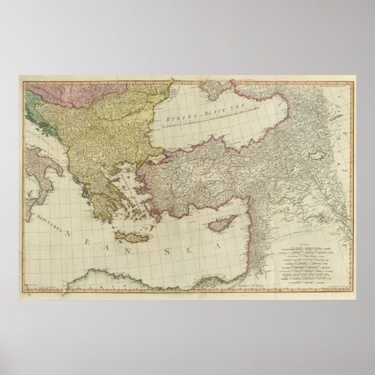 東地中海の側 ポスター (正面)