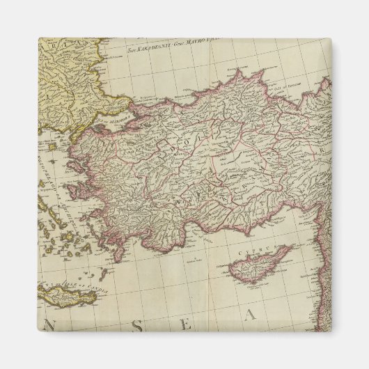 東地中海の側 マグネット (正面)