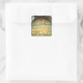 東壁のシーンを収穫 スクエアシール (バッグ)