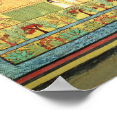 東壁のシーンを収穫 ポスター (角)