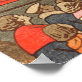 東大寺の大仏1953年 ポスター (角)