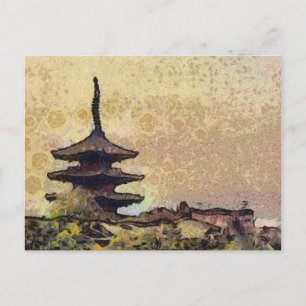 東寺タワーアート ポストカード