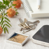 東岸に沿ったイスラエルの土地 キーホルダー (側面)