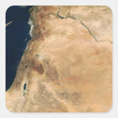 東岸に沿ったイスラエルの土地 スクエアシール (正面)