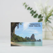 東斎ビーチクラビThailand Postagrapes ポストカード (スタンド正面)