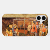 東方の三博士の崇拝 パーチメント iPhoneケース (裏面横)