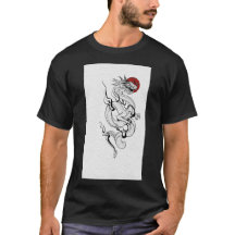 東方の炎の上昇 Tシャツ