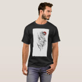 東方の炎の上昇 Tシャツ (正面フル)