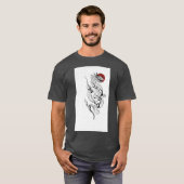 東方の炎の上昇Tシャツ Tシャツ (正面フル)
