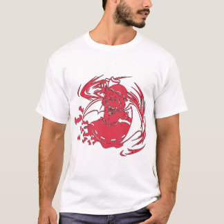 東方プロジェクトキャラクターシルエット – レミリアScar Tシャツ