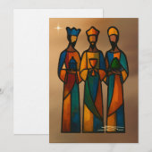 東方三博士 招待状 (正面/裏面)