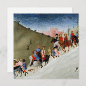 東方三賢人の旅のホリデーカード シーズンカード (正面/裏面)