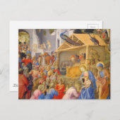 東方三賢士の礼拝 ポストカード (正面/裏面)