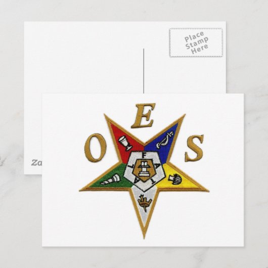 東方星勲章 ポストカード (正面/裏面)