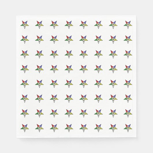 東方星章のナプキンをOESイベントで注文する スタンダードランチョンナプキン (正面)