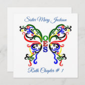 東方星章をカスタマイズ 招待状 (正面/裏面)