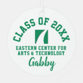 東方芸術技術センターオーナメント メタルオーナメント (裏面)