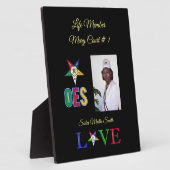 東星生命メンバーの順序 フォトプラーク (側面)