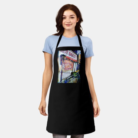 東村の知恵の庭 エプロン (着用した状態)