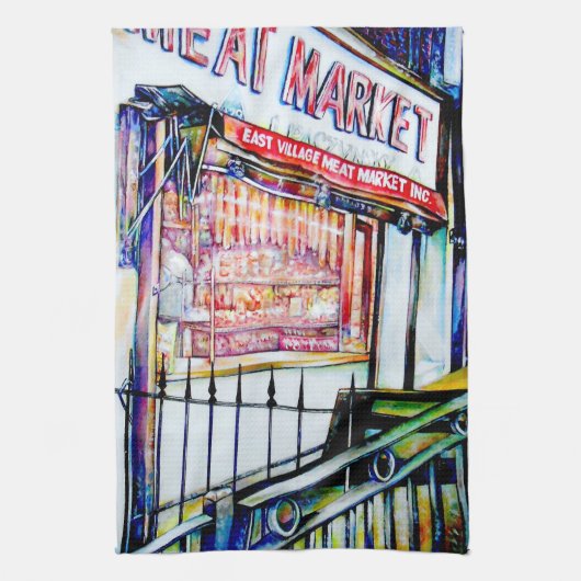 東村の知恵の庭 キッチンタオル (縦)