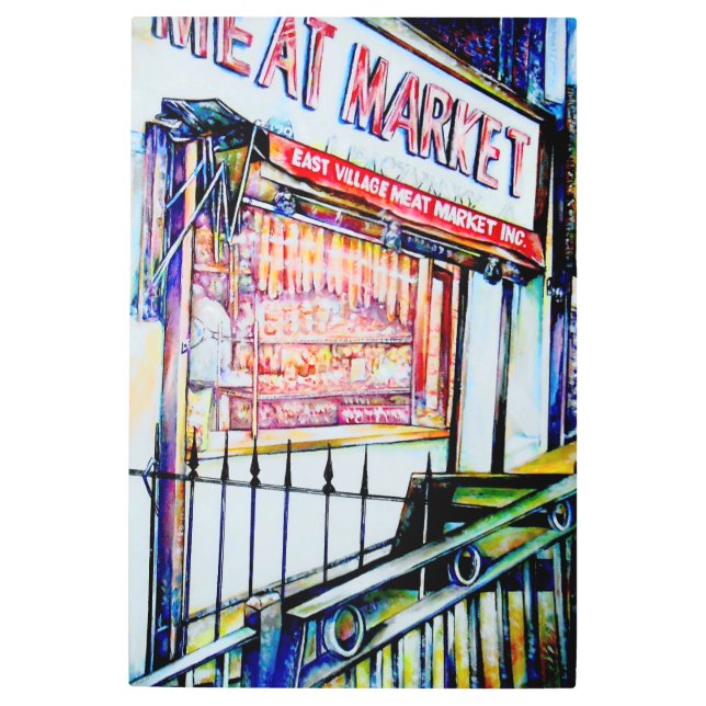 東村の知恵の庭 メタルプリント (正面)