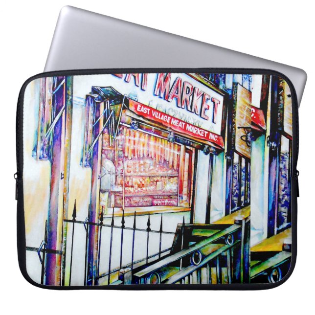 東村の知恵の庭 ラップトップスリーブ (正面)