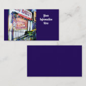 東村の知恵の庭 名刺 (正面/裏面)