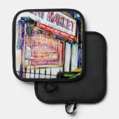 東村の知恵の庭 鍋敷き (正面/裏面)