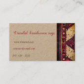 東洋のじゅうたんデザインi名刺 名刺 (正面)