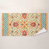 東洋のじゅうたん,華美花模様,スタイル バスタオル (バスタオル)