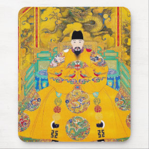東洋のクラシック中国の版画 マウスパッド