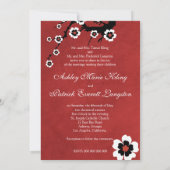 東洋のサクラウェディング 招待状 (裏面)