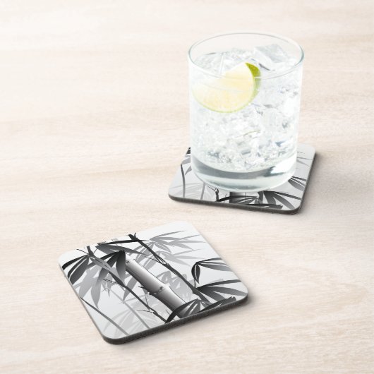 東洋のスタイルの絵画のイラストレーション コースター (右側)