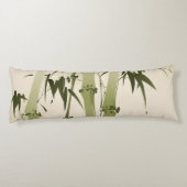 東洋のスタイルの絵画、タケの枝2 ボディピロー (裏面)