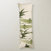 東洋のスタイルの絵画、タケの枝2 ボディピロー (裏面 (縦))