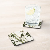 東洋のスタイルの絵画、タケ枝 コースター (右側)