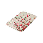 東洋のスタイルの絵画、春のプラム花 バスマット (アングル)