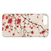 東洋のスタイルの絵画、春のプラム花 Case-Mate iPhoneケース (裏面(横))